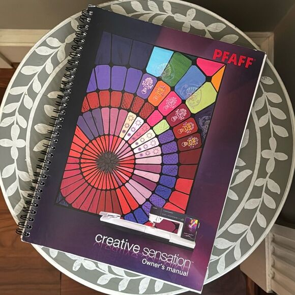 Pfaff Creative Sensation Sewing Machine Manual - Picture 1 of 8